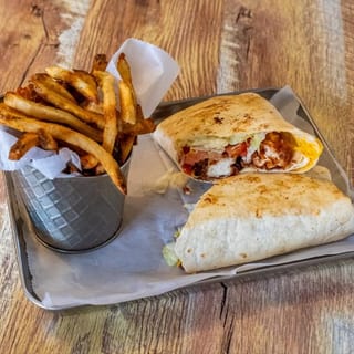 FRIED Chicken Strip Wrap